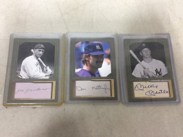 Various Collectible Baseball Cards (Don Mattingly, etc)