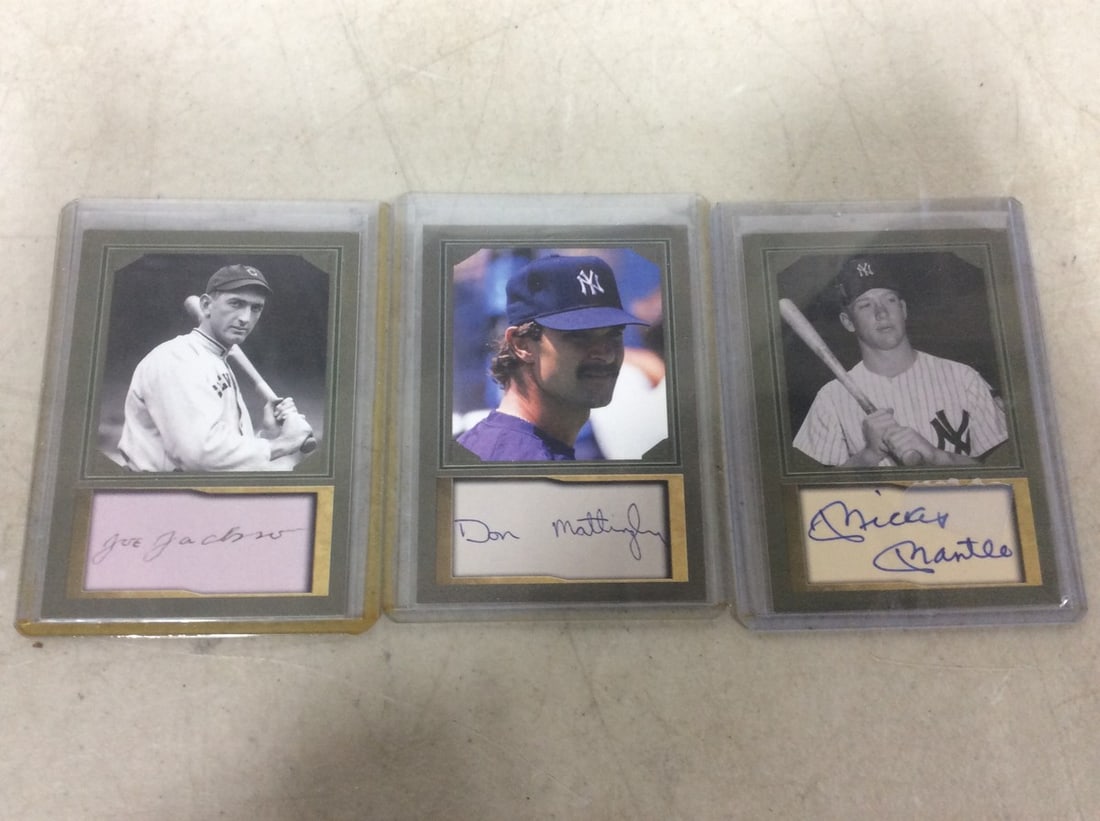 Various Collectible Baseball Cards (Don Mattingly, etc) (1 of 1)
