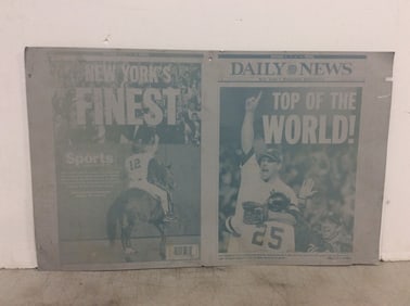 1996 Daily News Metal Sheet Print(14.5inx23.5in)