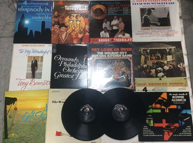Vintage Records (Tony Bennett, Ronnie Aldrich, and more)