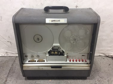 Vintage reel to reel tape recorder