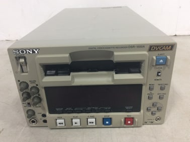 Sony digital videocassette recorder(DSR-1500A)