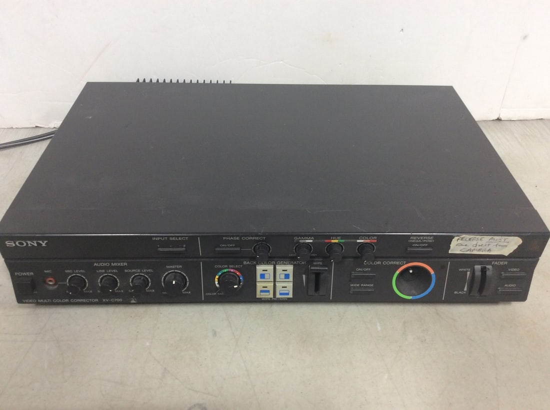 Sony video multi color corrector(XV-C700): Sony video multi color corrector(XV-C700)