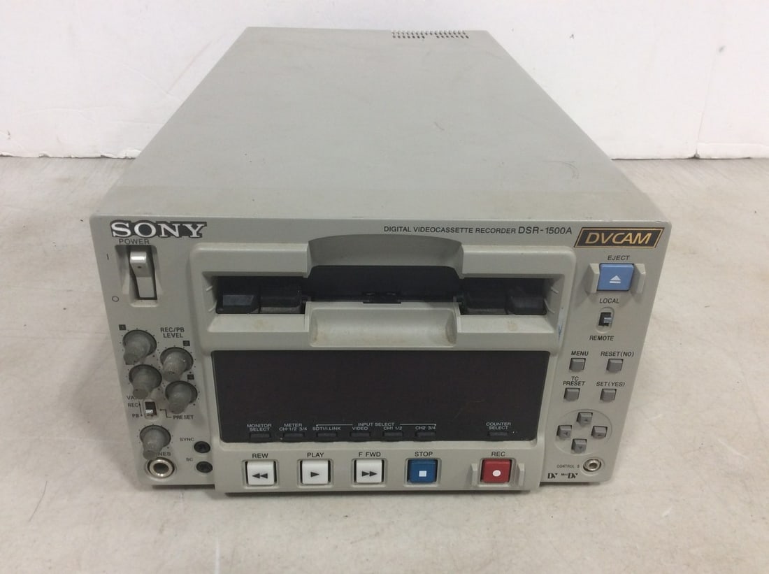 Sony digital videocassette recorder(DSR-1500A) (1 of 1)