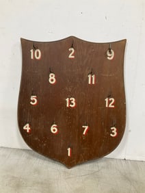 Ringtoss Board by SJ Miller (13 Hook missing)