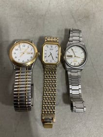 3 Seiko Watches