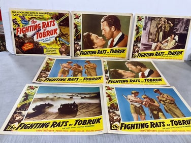 Vintage The Fighting Rats of Trobruk Prints(11inx14in)