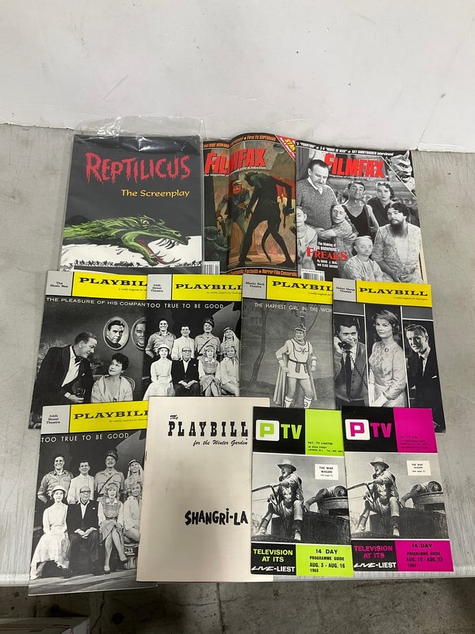 Vintage Filmfax Magazines, Playbills, and more: Vintage Filmfax Magazines, Playbills, and more
