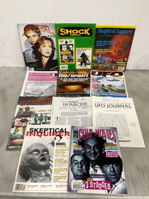 UFO journal and vintage magazines