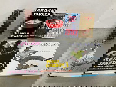 Various Hardcover Books (Devlins Choice, Gene Kelly, and more)