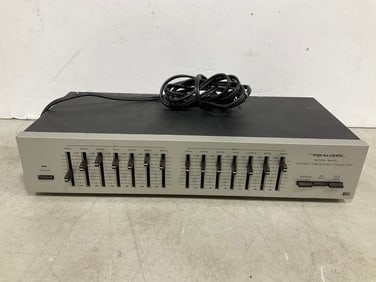 Realistic Seven Band Stereo Frequency Equalizer
