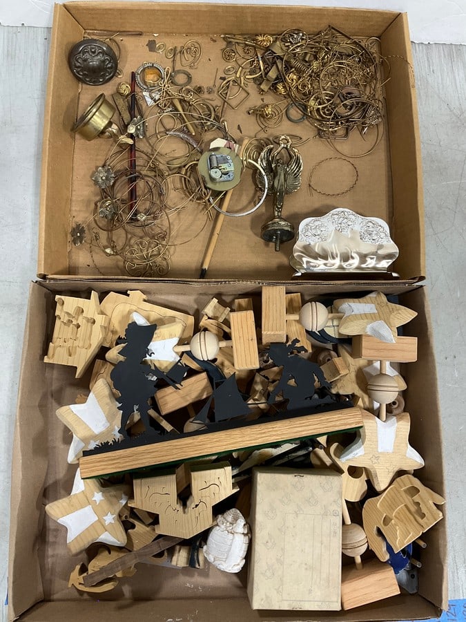 Vintage Bracelets, Napkin Holder, Various Wooden Shapes, and more (1 of 1)