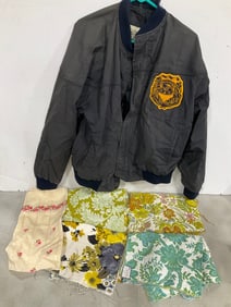 Various Fabrics, and Woodbridge PBA Jacket (Size: XL)