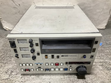 Sony U-Matic Professional Videocassette Recorder