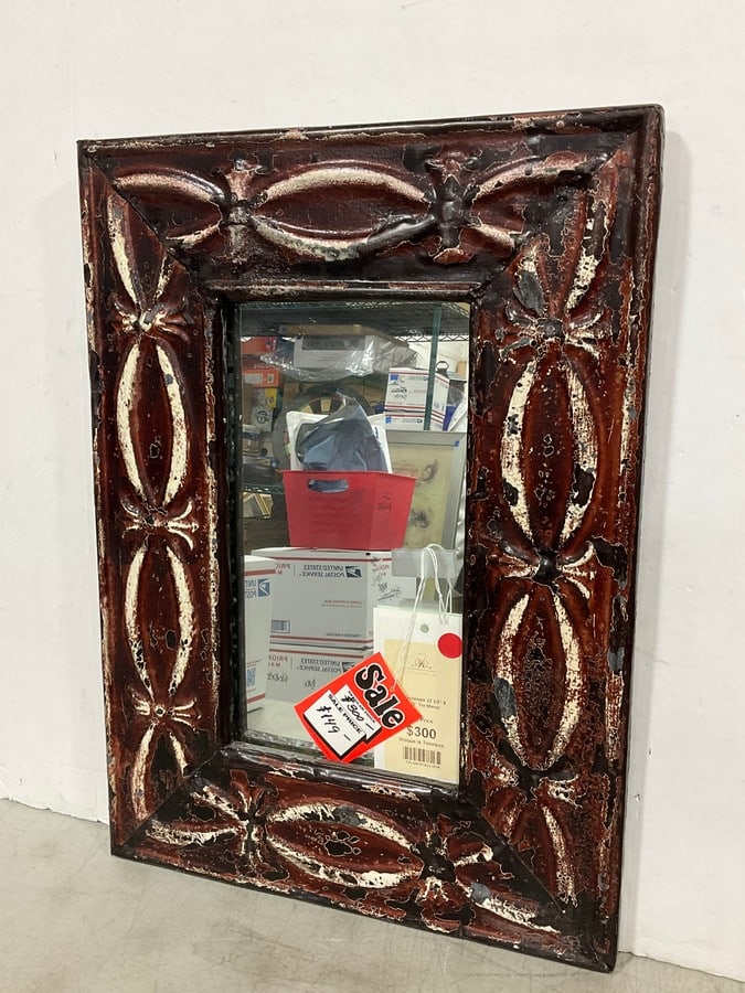 Framed Decorative Mirror (16.5inx22.5in) (1 of 1)