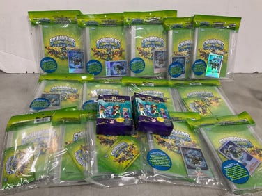 Skylanders Collector Card Starter Kits, and Mysticons Trading Card Packs