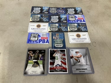 Various PBA Cards, and Fascimile Baseball Cards