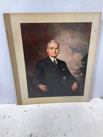 Harry S. Truman Art Print (26inx32in)