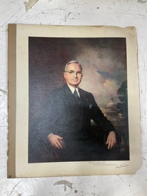 Harry S. Truman Art Print (26inx32in)