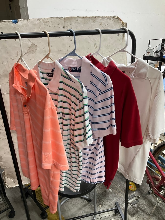 Various Golfing Shirts (All Size Large): Various Golfing Shirts (All Size Large)