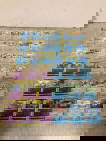 Pokemon cards in sheets