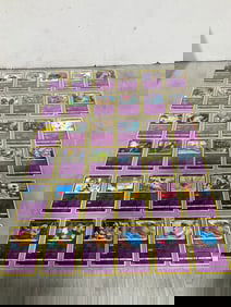 Pokemon cards in sheets