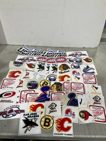 Vintage 1990's NHL stickers