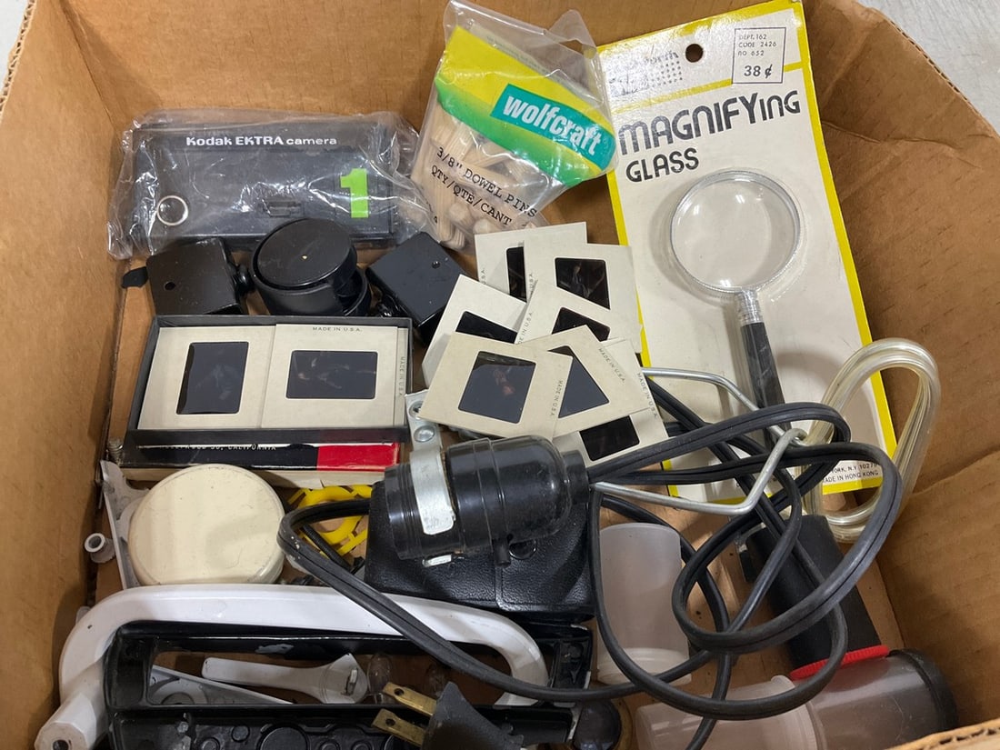 Vintage Negatives, Kodak Camera, Magnifying Glass, and more: Vintage Negatives, Kodak Camera, Magnifying Glass, and more