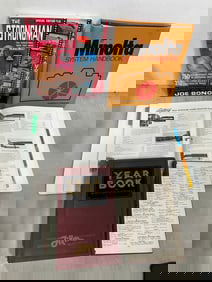 Vintage Yearbook of Motion Pictures, Minolta Handbook, Strongman Film Book, and more