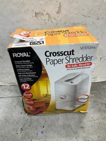 Royal Crosscut Paper Shredder *in box*