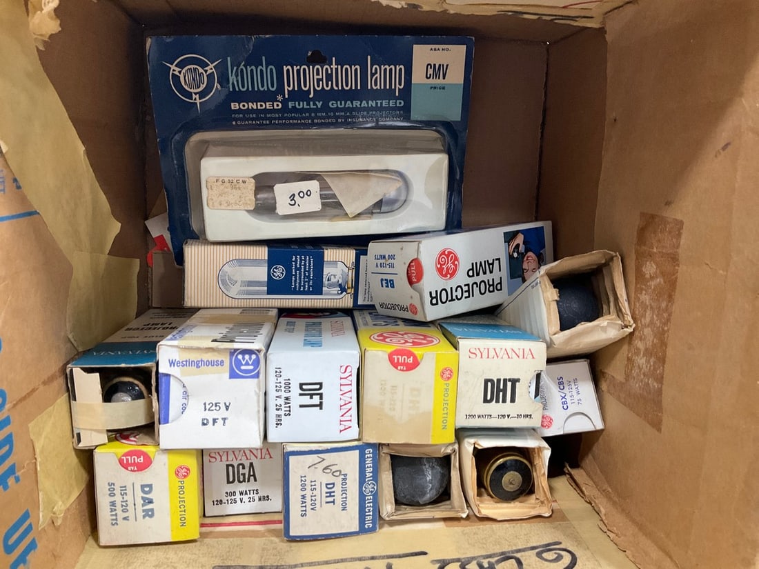 Vintage Projection Lamps: Vintage Projection Lamps