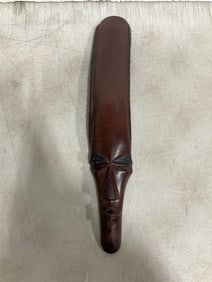 Tribal mask decor(16.5in.long)