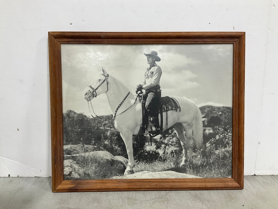 Framed vintage Lone Ranger print(18in.x22in.) (1 of 1)