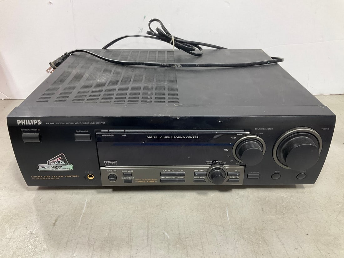 Philips Digital Augio/Video Surround Receiver (Model - FR965) (1 of 1)