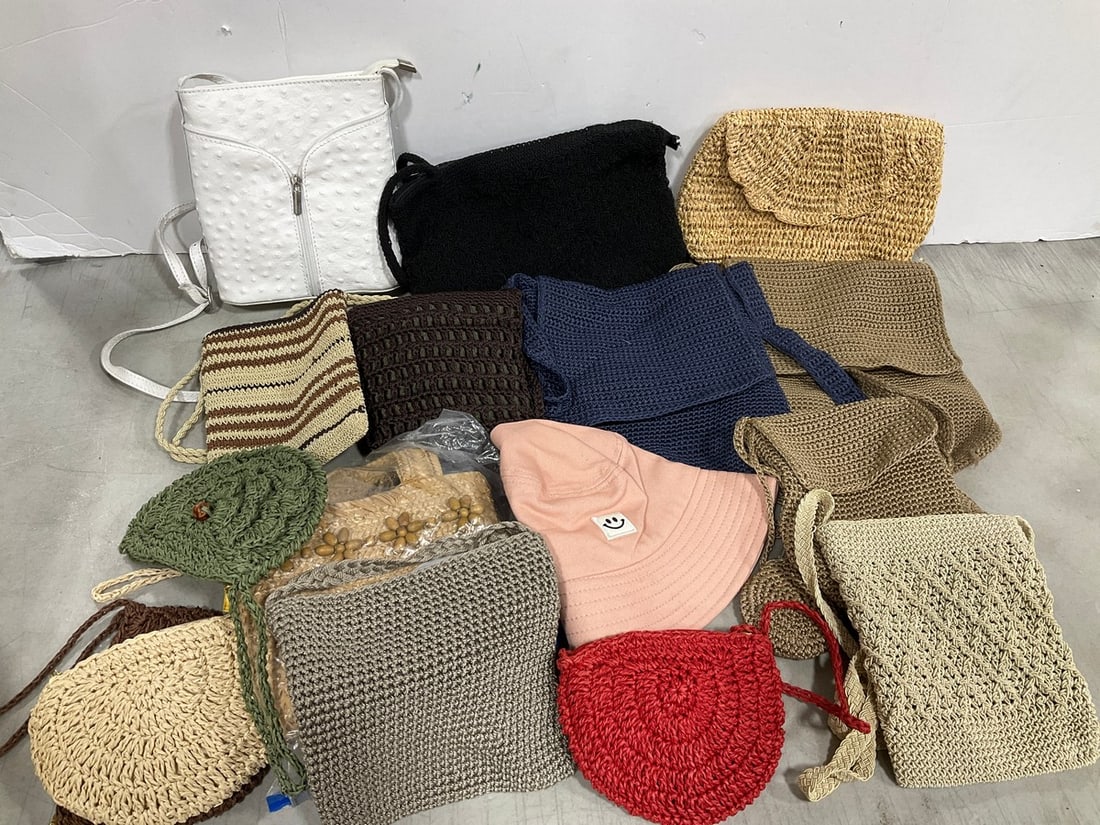 Various Handbags, and Bucket Hat (1 of 1)