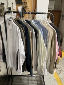 Various Mens Dress Shirts (Braddocks, Winsor, Marcello, etc) *RACK NOT INCLUDED*