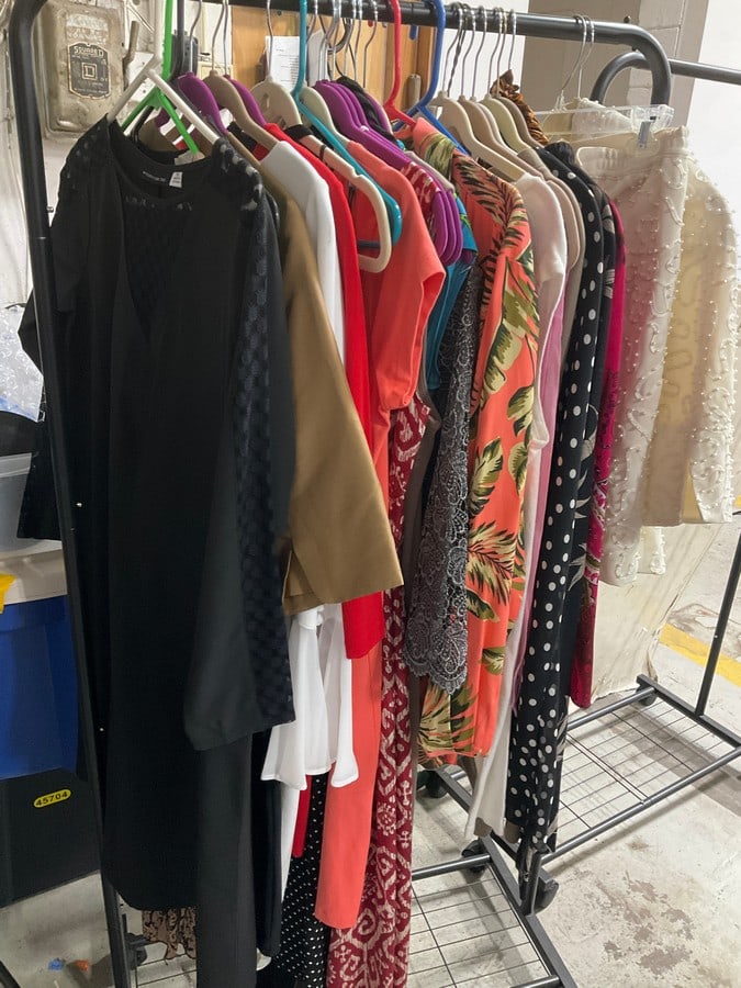 Various Womens Clothing (Boston, Calvin Klein, Charter, Club, etc) *RACK NOT INCLUDED*: Various Womens Clothing (Boston, Calvin Klein, Charter, Club, etc) *RACK NOT INCLUDED*