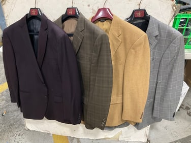 Various Mens Suits *no pants* (Calvin Klein, PBM, etc)