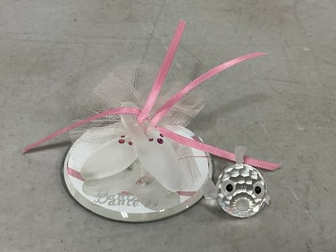 Swavorski Fish *fin chipped*, and more (Tallest - 1.25in)