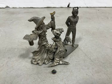 1997 Star Trek Pewter Figure, and other Pewter Figures (Tallest - 3in)