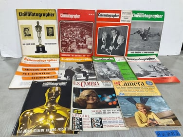 Vintage Cinematographer Magazines, and more