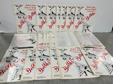 Vintage Belles and Ballets Film Prints