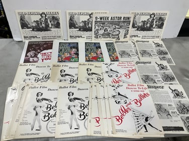 Vintage Film Prints (Satans Sadists, The Queen of Sheba, etc)