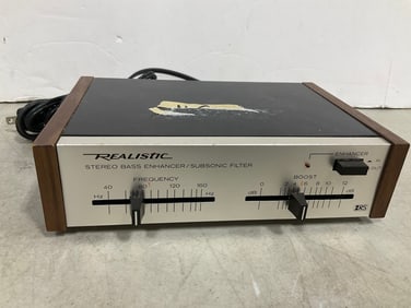 Realistic Stereo Bass Enhancer/Subsonic Filter (Model: 42-2106)