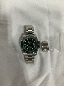 Preowned Rolex Submariner Hulk watch READ DESCRIPTION