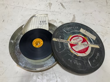 Chinatown Mystery vintage film reel