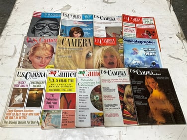 Vintage photography magazines