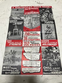 Vintage Joe Bonomos the Strongman poster(22in.x34in.)