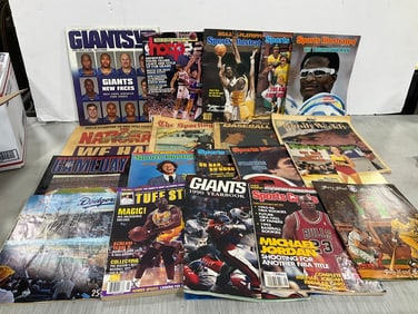 Vintage sports newspapers/magazines