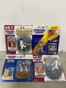 Various Starting Lineup Figures *new in boxes* (Kevin Maas, Eddie Matthews, etc)